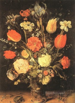 古典的な花 Painting - 花 フランドル語 ヤン・ブリューゲル ザ・エルダーの花